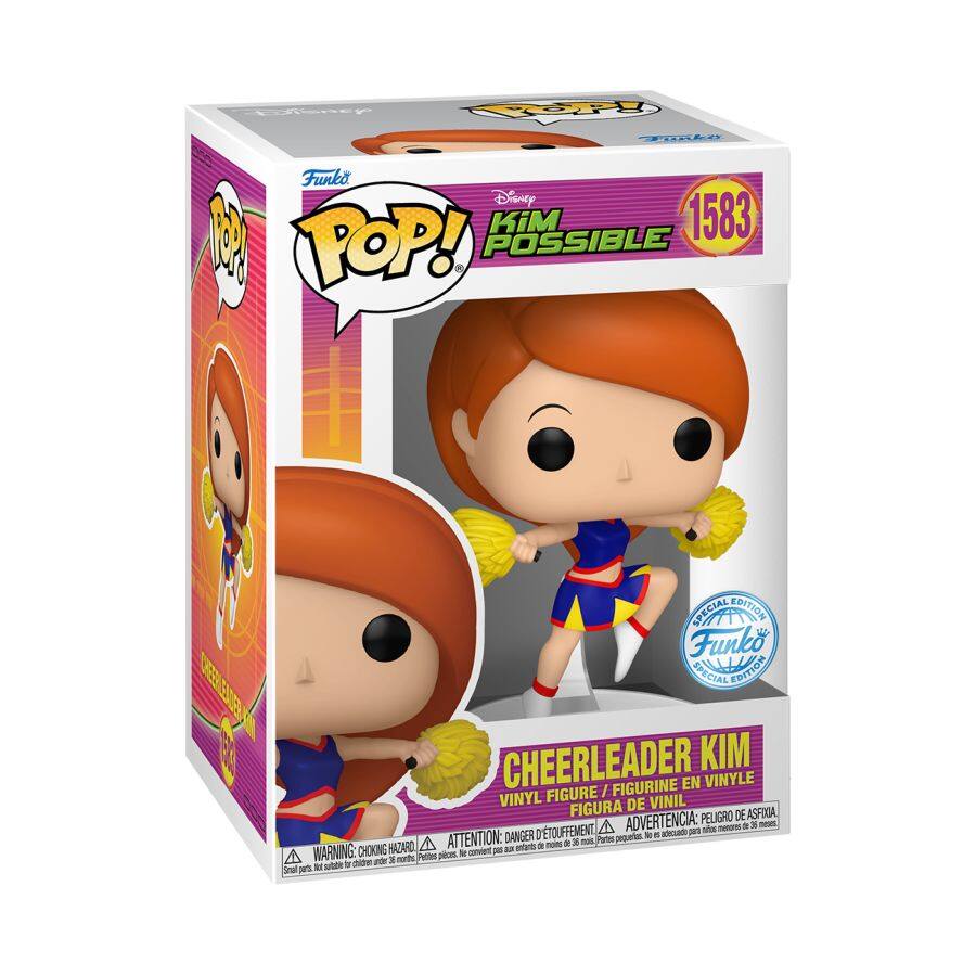 Kim Possible - Kim Cheerleader Pop! Vinyl Figure RS