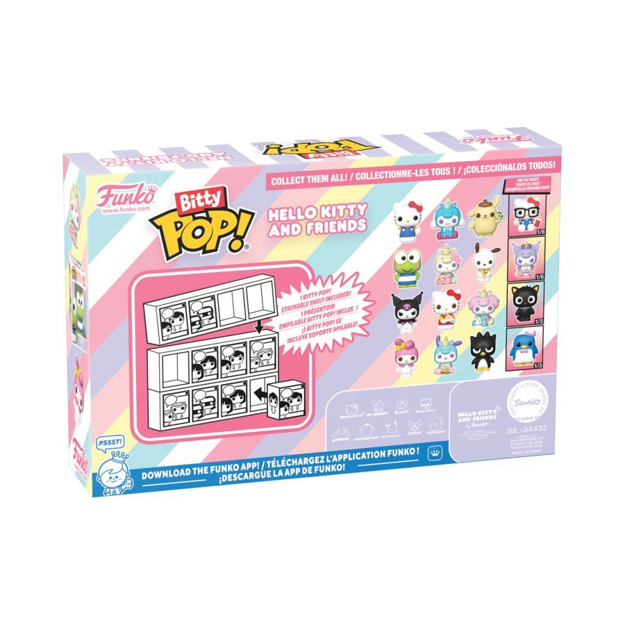 Sanrio - Hello Kitty Bitty Pop! 4 Pack Figures