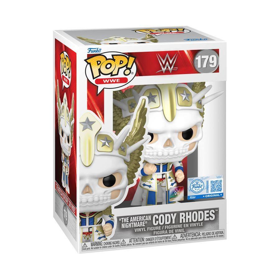 WWE: Wrestle Mania - Cody Rhodes (Masked) Pop! Vinyl Figure RS
