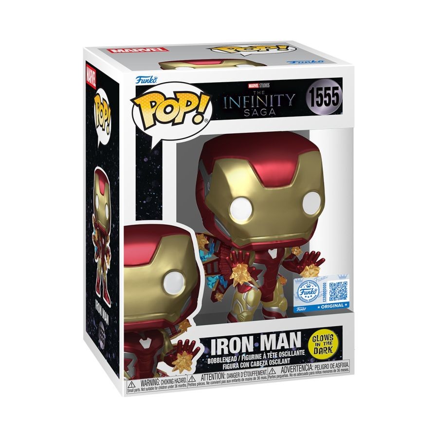 Avengers: Endgame - Iron Man (Beams) GW Pop! Plus Vinyl Figure