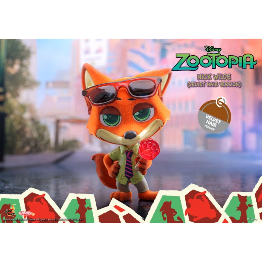 Zootopia - Nick Wilde (Velvet Hair Version) Cosbaby