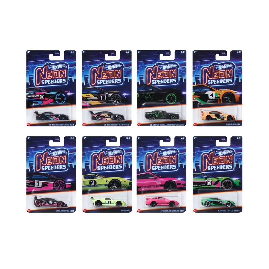 Hot Wheels Neon Speeders - Assorted