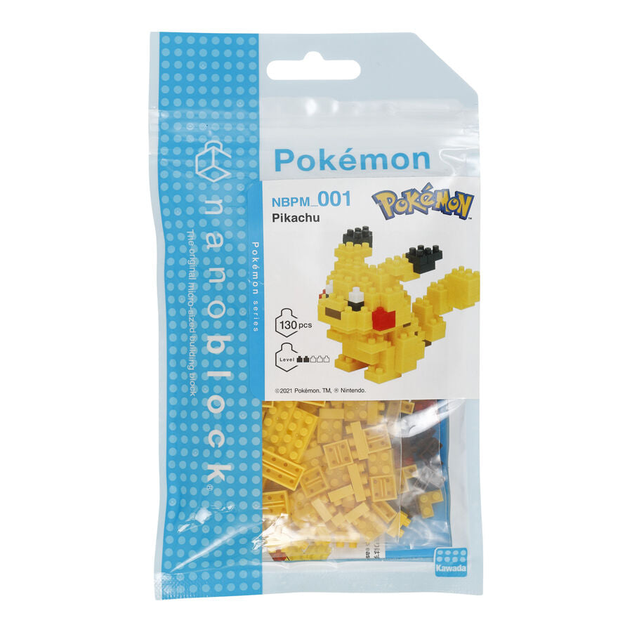 Pokémon nanoblock - Pikachu Brick Figure set