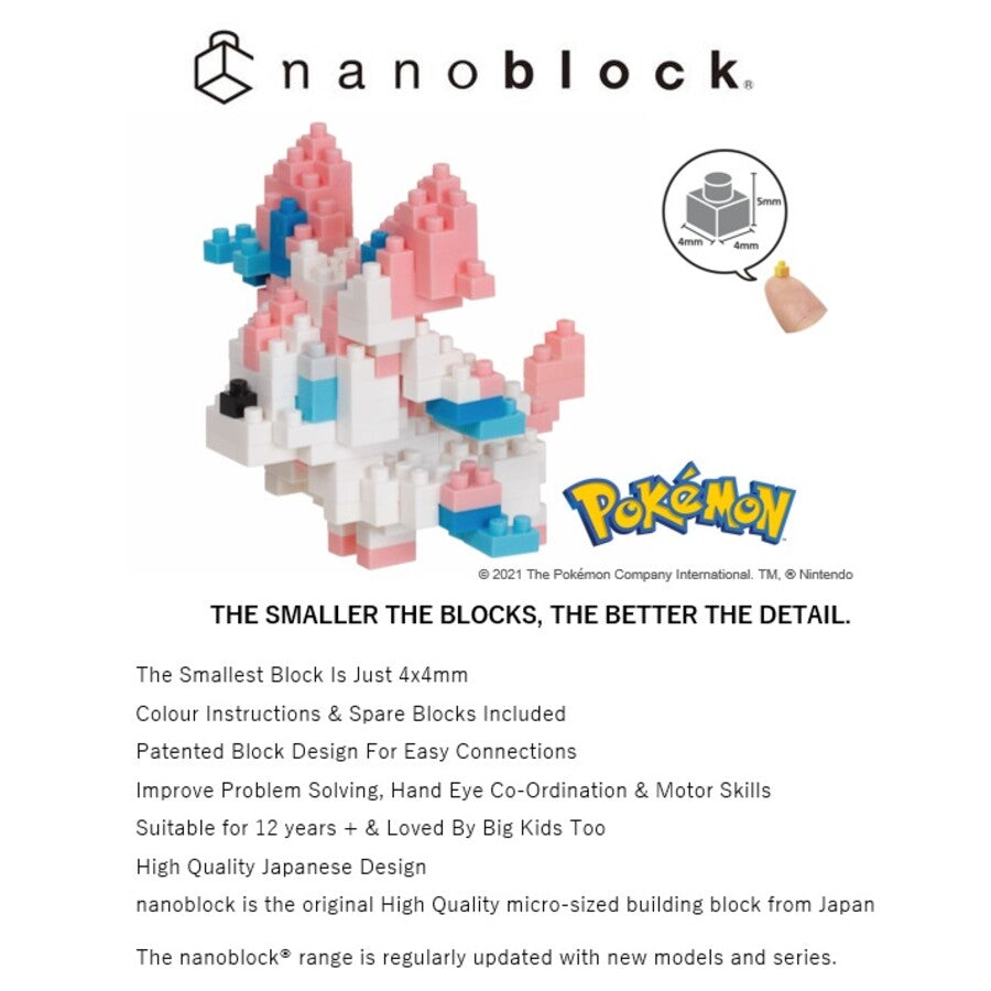Pokémon nanoblock - Sylveon Brick Figure set