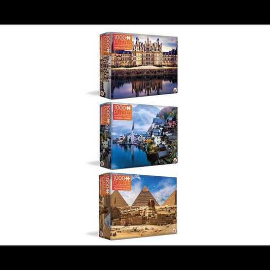 Regal 1000pce Puzzle Travel Series - Assorted