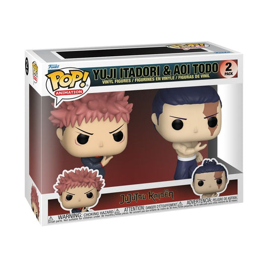 Yuji Itadori and Aoi Todo Pop Vinyl 2 Pack