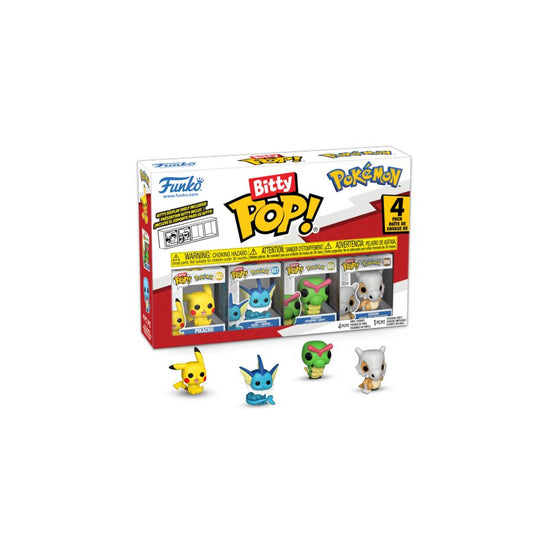 Pokemon - Pikachu Bitty Pop! 4 Pack Figures