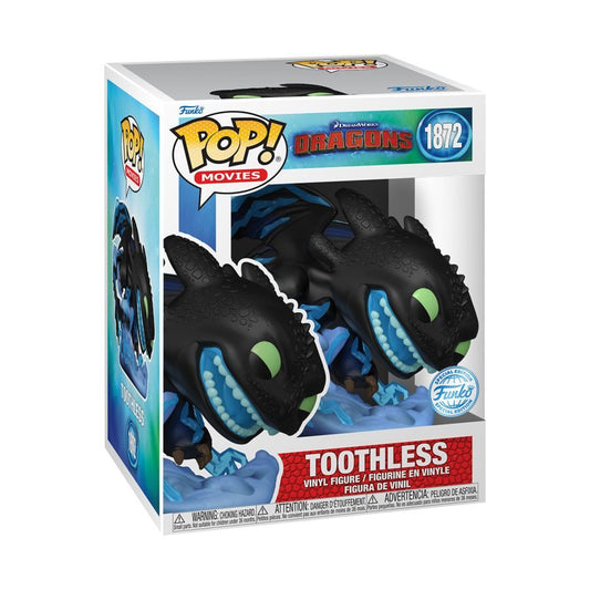 How to Train Your Dragon - Toothless w/Lightning Pop! Vinyl Figure Premium RS