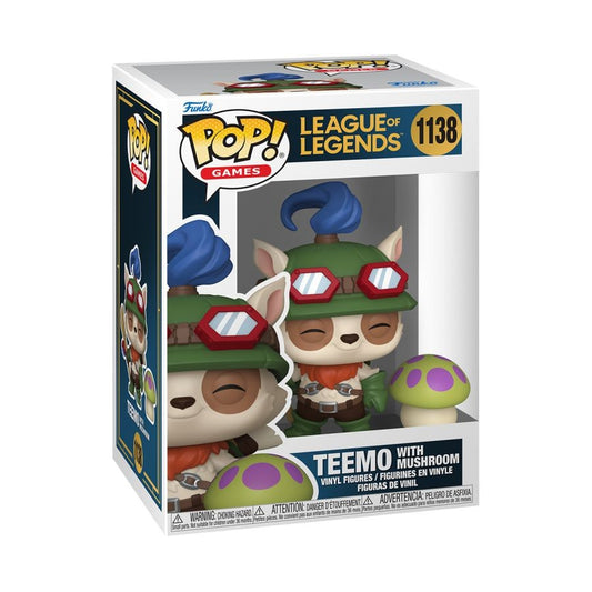 League of Legends - Teemo w/Shroom Pop! Vinyl Figure