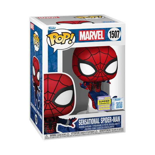 Marvel - Sensational SpiderMan SDCC 2025 EXC Pop! Vinyl Figure  RS