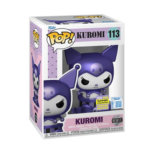 Hello Kitty - Kuromi Purple Metallic SDCC 2025 EXC Pop! Vinyl Figure RS