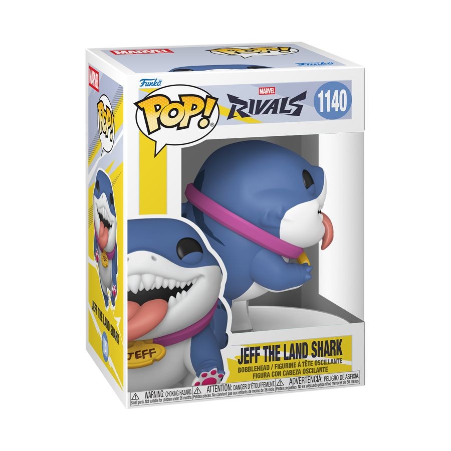 Marvel Rivals - Jeff the Land Shark Pop! Vinyl Figure