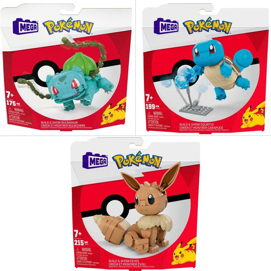 Mega Bloks Pokemon Build & Show - Assorted